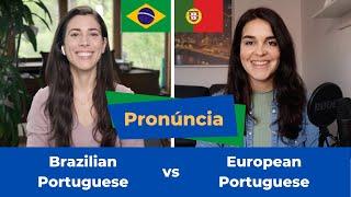 Brazilian vs European Portuguese  PRONUNCIATION @MiaEsmerizAcademy