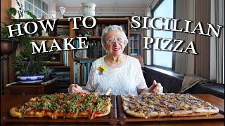 Sicilian Pizza  Kitchen on the Cliff with Giovanna Bellia LaMarca