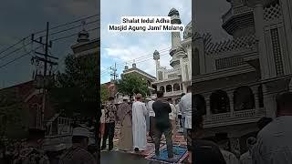 Shalat Iedul Adha Masjid Agung Jami Malang