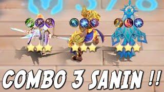 META 3 SANIN IS BACK  MAGIC CHESS ITU CUMA BUTUH 3 HERO AJA COY PAK COY 