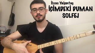 İçimdeki Duman Solfej İlyas Yalçıntaş  Kısa Sap Bağlama İçimdeki Duman Eğitim Videosu Saz Dersi