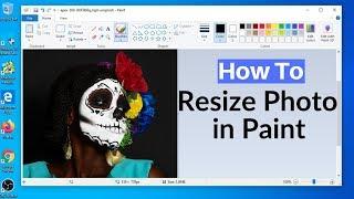 How to Resize Photo in Paint  Reduce Image Size in KB
