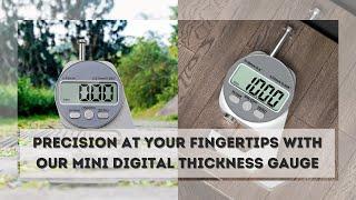 Mini Digital Thickness Gauge - With Large LCD Screen Display