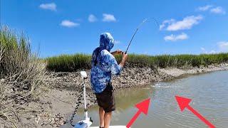 This creek was LOADED LowCountry Fishing at its FINEST..