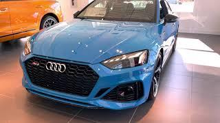 Turbo Blue 2021 Audi RS5 Coupe