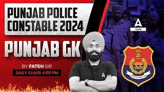 Punjab Police Constable Exam Preparation 2024  Punjab GK By Fateh Sir