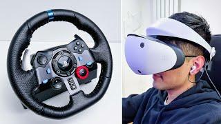 PSVR2 with Gran Turismo 7 on the Logitech G29  IS IT WORTH IT?