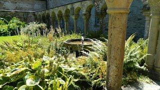 Medieval Monks Garden Abbaye de Daoulas France