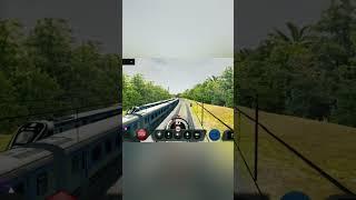  Dangerous Race Gatimaan Vs Vande Bharat Express On ITS  Indian Train Simulator  #shorts