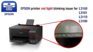 Epson printer L3150  red light blinking issue fixing @top2tipyoutubechannel968