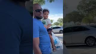 Toddler dancing in the store