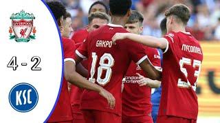 Liverpool vs Karlsruher SC 4-2 - Highlights and Goals - friendly 2023