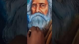 Rabindranath Tagore Drawing  #shorts #drawing #art #rabindrasangeet