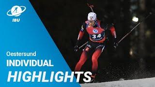 World Cup 2122 Oestersund Men Individual Highlights