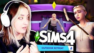 The Sims 4 Outdoor Retreat is a bit boring really isnt it lol