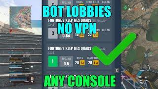 How to Get Bot Lobbies With NO VPN on Any Console or PC in Warzone 3 Xbox ps4 ps5 pc