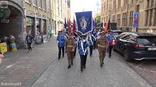 Loyal Sons Of Benagh @ The Menin Gate  Ypres  06062024 4K
