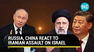Putins First Reaction To Iranian Attack On Israel  Xi Jinpings China Links Assault To Gaza