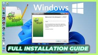 How to Download Latest Version Notepad++ & Install on Windows 1011