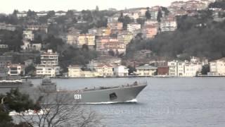 #ВМФ Ropucha class LST #Бф BF Alexander Otrakovsky 031transits Bosphorus