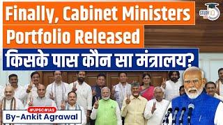 Full List of Portfolios of Council of Ministers in PM Modi 3.0 Govt  Know All About it