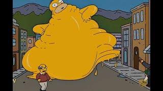 The Simpsons  - Homer Obesity Eats Everything