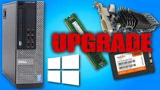 Dell Optiplex 9020 RAM SSD GRAPHICS CARD Upgrade and Windows 10 Install 2022