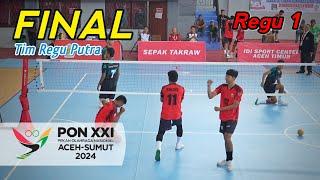 FINAL Tim Regu Putra • SULSEL Vs JATIM • PON XXI ACEH-SUMUT 2024