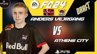 ANDERS VEJRGANG VS ATHENS CITY  EA Sports FC 24 - Ultimate Draft - Early Access