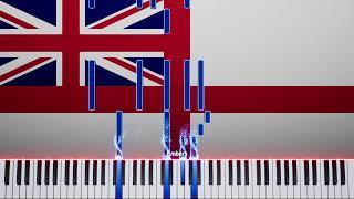 Rule Britannia British Patriotic Song - Easy Edition - Piano