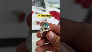 wow  beautiful Luxury silver ring of irani feroza 