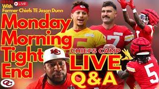 Monday Morning Tight End Ep. 46 - Training Camp Chat & LIVE Q&A The Latest News Coming Out Of Camp