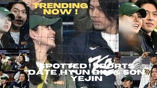 Spotted  Son Ye Jin and Hyun Bin Date Night Watching Major League Baseball together with Kstars