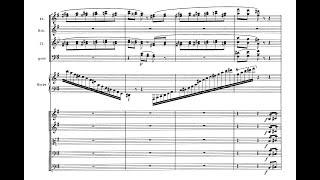 Camille Saint-Saëns - Morceau de Concert for Harp and Orchestra Op.154 1918 Score-Video