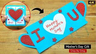 DIY Easy Happy Mothers Day Special Card Making  Handmade Mothers day Greeting Card Idea