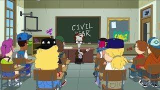 American Dad - Roger became a teacher