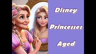 Disney Princesses Aging Gracefully  Imagining Their Elderly Elegance 