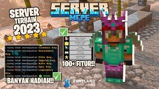 INI SERVER TERBAIK DI MCPE  Review Server Minecraft 1.20+ dengan Fitur & Hadiah yang banyak