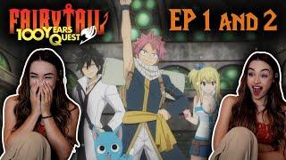 Fairy Tail 100 Years Quest Episode 1 and 2 REACTION