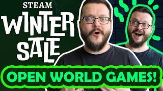 Steam Winter Sale 2022 - 10 Discounted Open World Games YOU CANT MISS