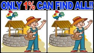 【Spot & Find The Difference】Improve & Boost Your Brain with 10mins Fun Activity