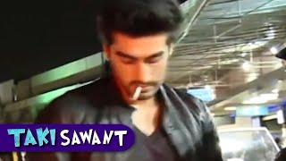 Arjun Kapoor caught smoking in public  ROAST by TakiSawant #Shorts