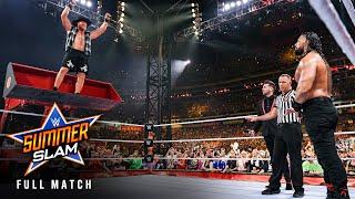 FULL MATCH — Reigns vs. Lesnar — Undisputed WWE Universal Title Last Man Standing Match SummerSlam
