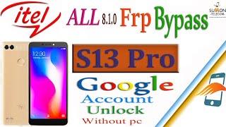 Itel S13 Pro Frp Bypass 8.1.0Itel S13S13 ProS15 ProA32fA46Vision 1Etc.Google Account Remove