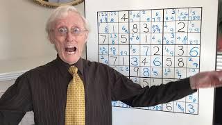 Tutorial #79  A sudoku Puzzle to blow your mind. Locked little numbers.