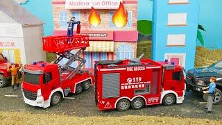 Fire Truck Car Toy Play with Fire Station Truck Vehicles