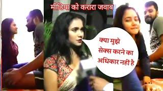 वायरल वीडियो पर तृषा कर मधु का बयान  Trisha kar Madhu live video  Trisha Madhu Bhojpuri batchit TV