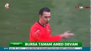 Bursaspor 1 - Amed Sportif 2   Türkiye kupasi özet 