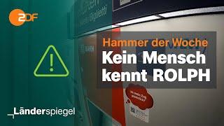 Kein Mensch kennt ROLPH  Hammer der Woche vom 04.11.23  ZDF