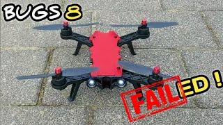 MJX BUGS 8 Brushless Drone Crashes 